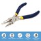 6 in 1 Bail Making Pliers, 3mm to 10mm Wire Bending Pliers with Non-slip Comfort Grip Handle for Jewelry Making, Loops, Jump Ring